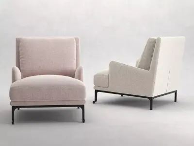 MrJones Lounge Chair 3D model