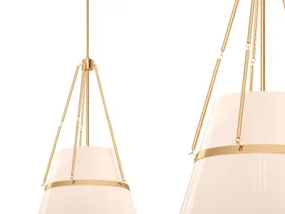 Oliver Pendant by lightology 3D model