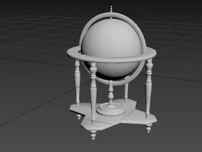 globe Low-poly 3D model purchase