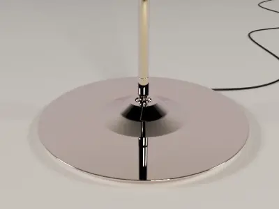 Modern Floor Lamp 3D model 2