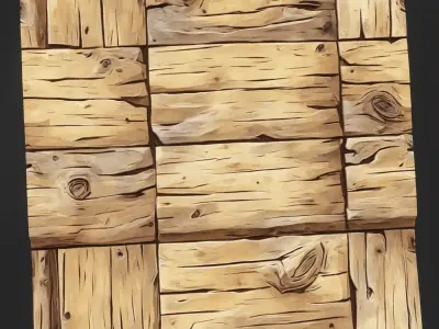 Stylized Wood Seamless Texture  Texture
