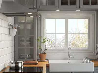 Kitchen IKEA METOD 3D model