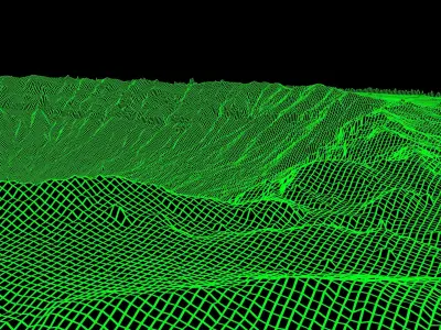 Volcano Mountains Pack 3D model