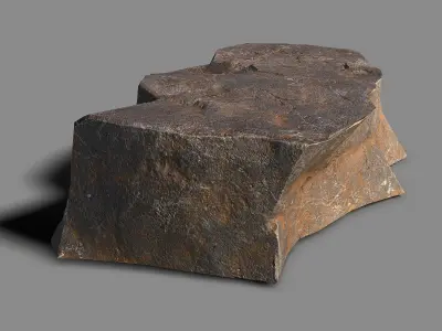 Mountain Rock 04 Low-poly 3D model purchase