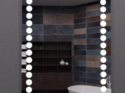 Illuminated Mirror 8 3D model