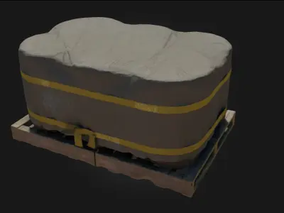 Warehouse  Versatile Industrial Space for Storage and Logistics 3D model