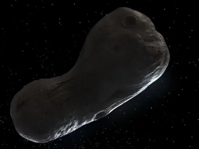 Detailed asteroid 3D model