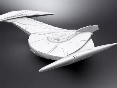 22nd Century Romulan Bird of Prey  3D print model