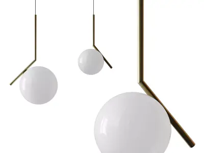 IC Light Suspension 3D model