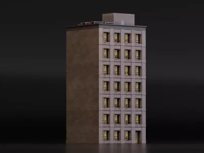 Residential Building 3D model