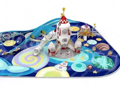 Space Playground 3D model