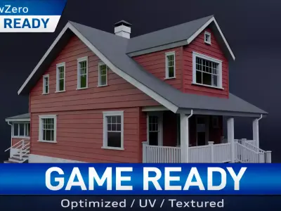 House01 Low-poly 3D model