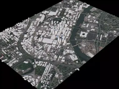 Nashville - USA 3D model