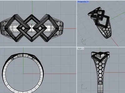39 ring 3D print model