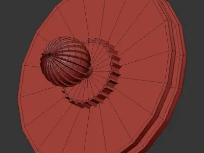 CERAMIC PENDANT 3D model