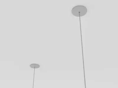 Super Line Lamp Pendant Light 3D model