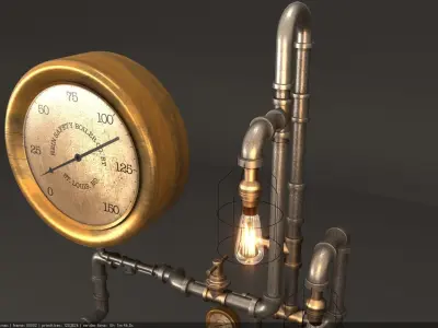 Steampunk 3D model