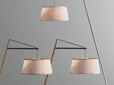 Wrap Floor Lamp 3D model