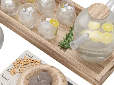 Decorative set 27 3D model order