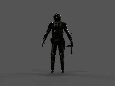 Star Wars Death Trooper 3D model