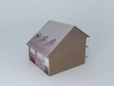 Grodzka Street in Pilsen Free 3D model