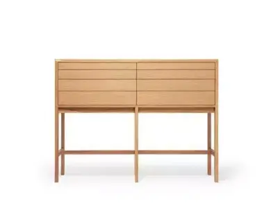 Wooden sideboard 3D model