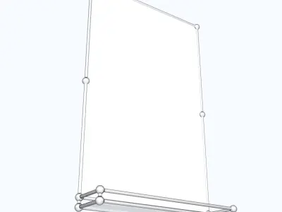 Bath Shelf 01 3D model