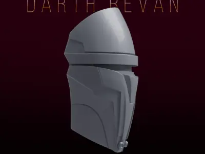 Darth Revan Mask 3D print model