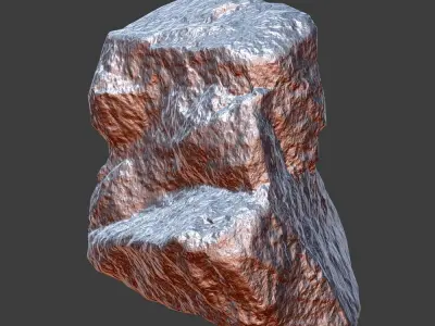 Stones Pack Low-poly 3D model