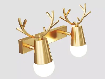 Brehloe Wall Light 3D model