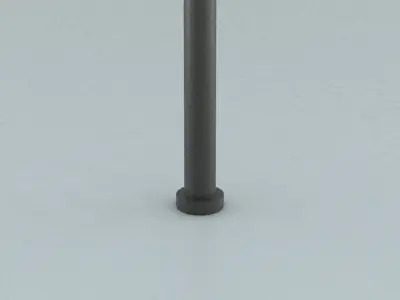 laos Street LED light Low-poly 3D model