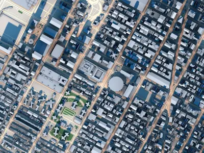 New York City USA 3D model