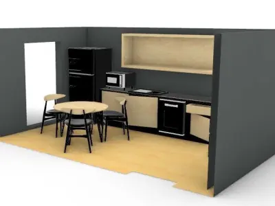 kitchen 3D model