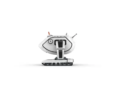 Funny Robot Character 3D model