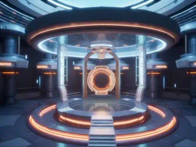 UE5 Virtual Lab 3D model