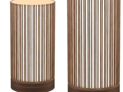 Bedside Table Lamp 3D model