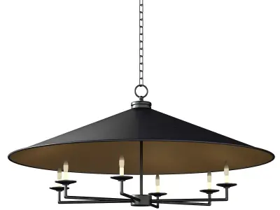 Pottery barn Carter Pendant 3D model