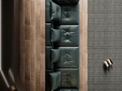 Apartment Interior Scene 3D model