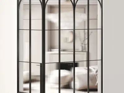 Art deco doors 8 3D model