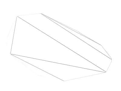 Piega Mirror Free 3D model