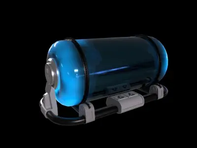 59Sci - fi Tube  3D model