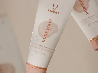 Cosmetic Tube 3D Model Lighting Low-poly 3D model Low-poly 3D model