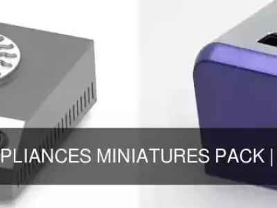 HOME APPLIANCES MINIATURES PACK