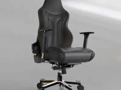 10 computer chairs by Domy 3D Model Pack