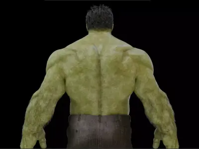 Hulk from Avengers 2012 3D model 3D model