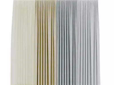 Curtain 01 3D model