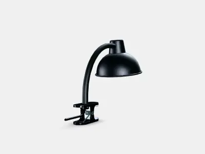 SKURUP Clamp spotlight Low-poly 3D model