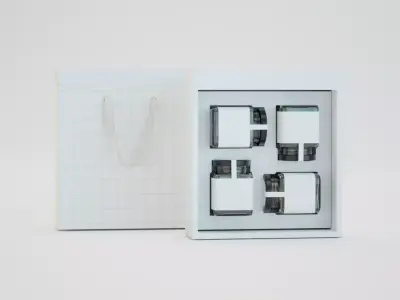 Honey Jar Gift Set Box 3D model