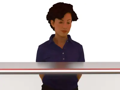 Street Food 4K 3D model