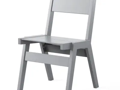 Alfresco Dining Table and Bench by Loll designs 3D model
